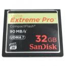【SDCFXP-032G-J92 中古品】 SanDisk エクストリーム プロ コンパクトフラッシュカード 32GB