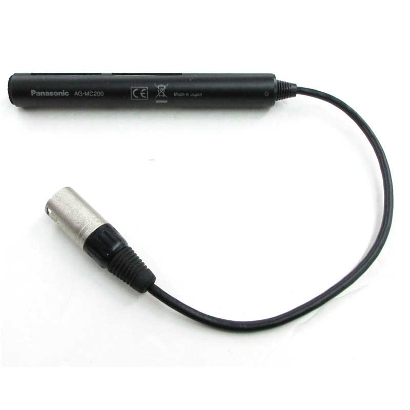 【AG-MC200G ジャンク品】 Panasonic 超指向性マイクロホン