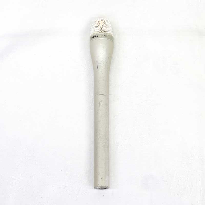 【SM63L 中古品】 SHURE ダイナミック型ハンドヘルドマイクロホン（シャンパンゴールド）