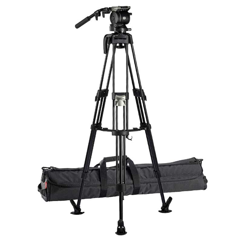 【HS-250MQ 開封品】 Libec アルミ3段三脚システム クイックロック