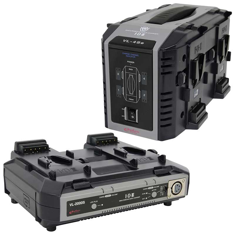 【IDXキャンペーン VL-4SE + VL-2000S】 IDX Vマウントバッテリー充電器セット