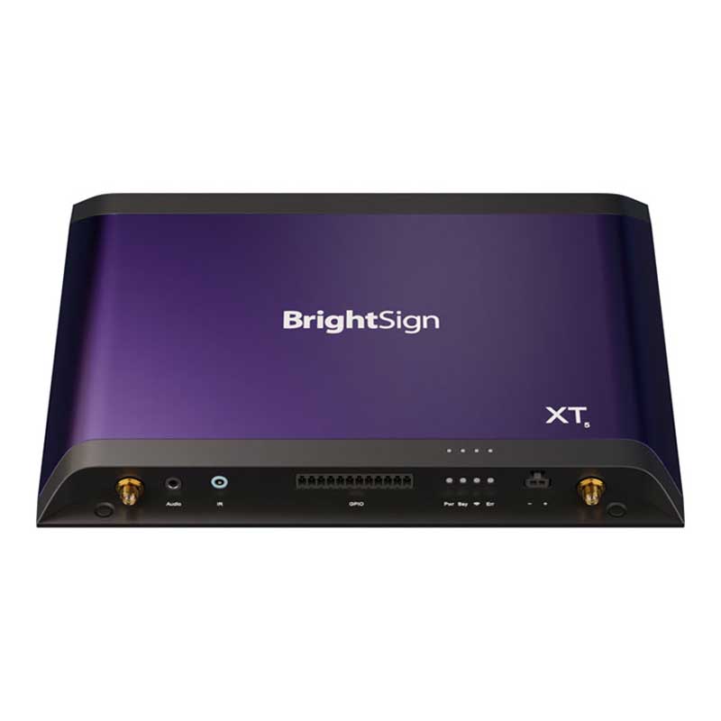 【XT245W】 BrightSign XT5シリーズ デジタルサイネージプレーヤー（WiFiモジュール内蔵モデル）