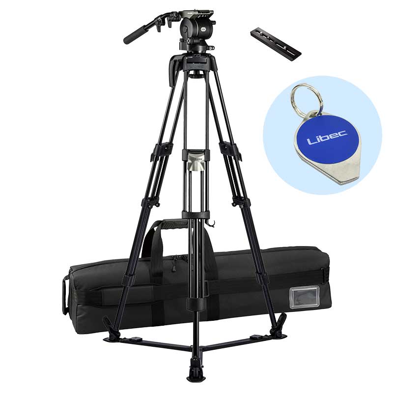 【HS-350Q】 Libec アルミ3段三脚システム クイックロック
