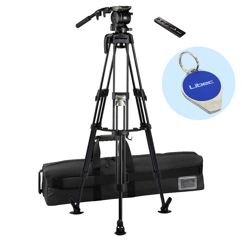 【HS-450MQ】 Libec アルミ3段三脚システム クイックロック