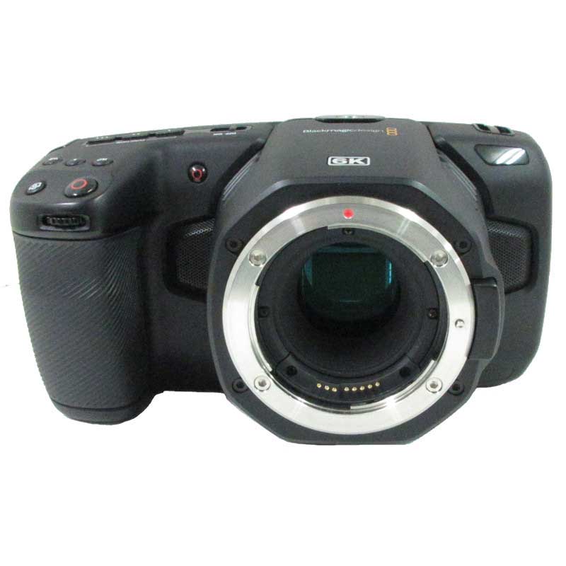 【Blackmagic Pocket Cinema Camera 6K 現状渡し 中古品】 Blackmagic Design 6Kデジタルフィルムカメラ（レンズ別売、EFマウント）