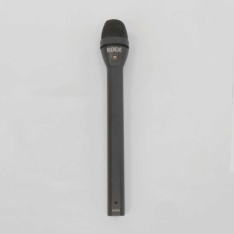 【Reporter 現状渡し 中古品】 RODE ハンドヘルドインタビューマイクロホン