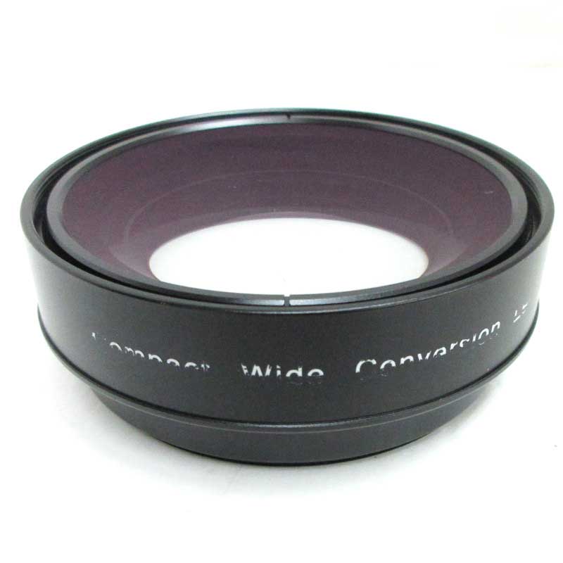 【型番不明 ジャンク品】 メーカー不明 ワイドコンバージョンレンズ