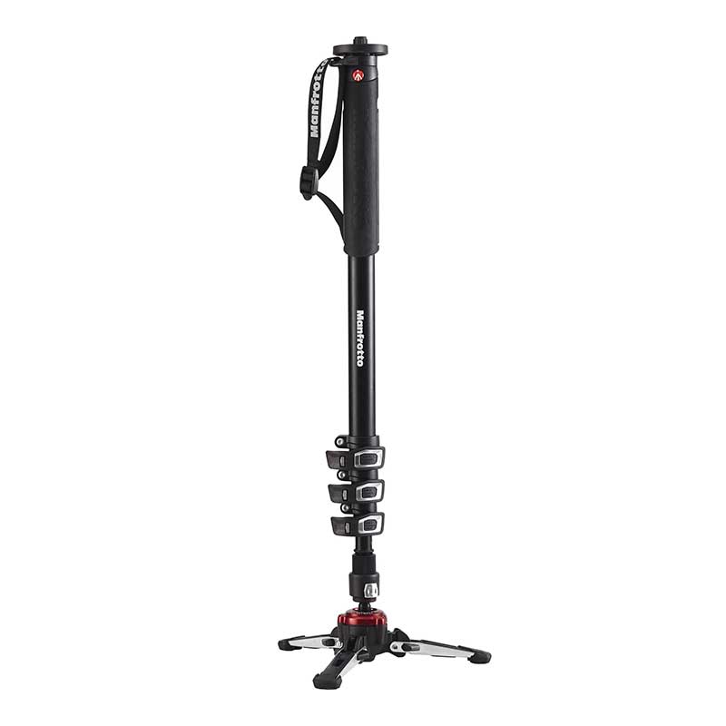 【MVMXPROA4 新品買取品】 Manfrotto XPRO フルード ビデオ一脚 アルミニウム4段