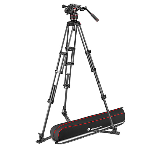 【MVK608TWINGC 会員特価品】 Manfrotto ナイトロテック608ビデオ雲台+カーボンツイン三脚GS