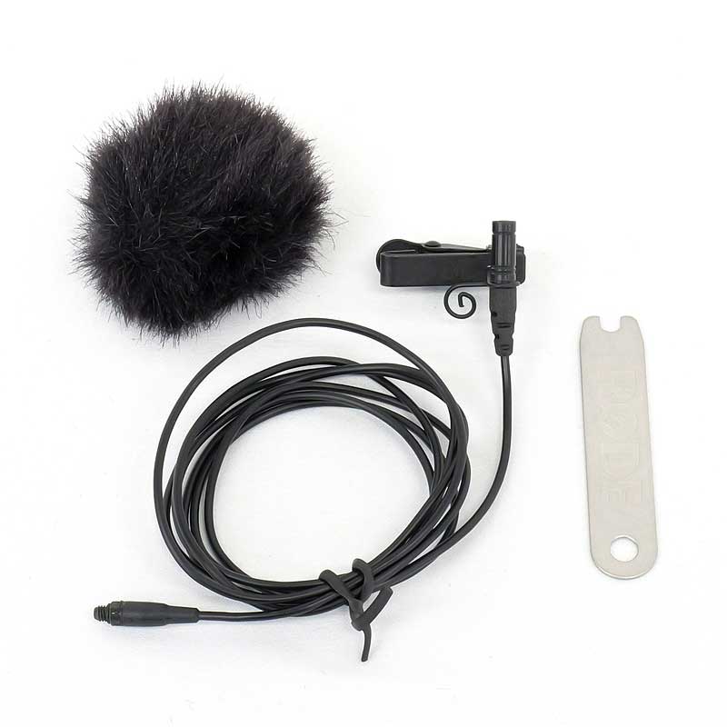 【Lavalier 現状渡し 中古品】 RODE 放送用ラベリアマイク（MiConコネクター11種付）
