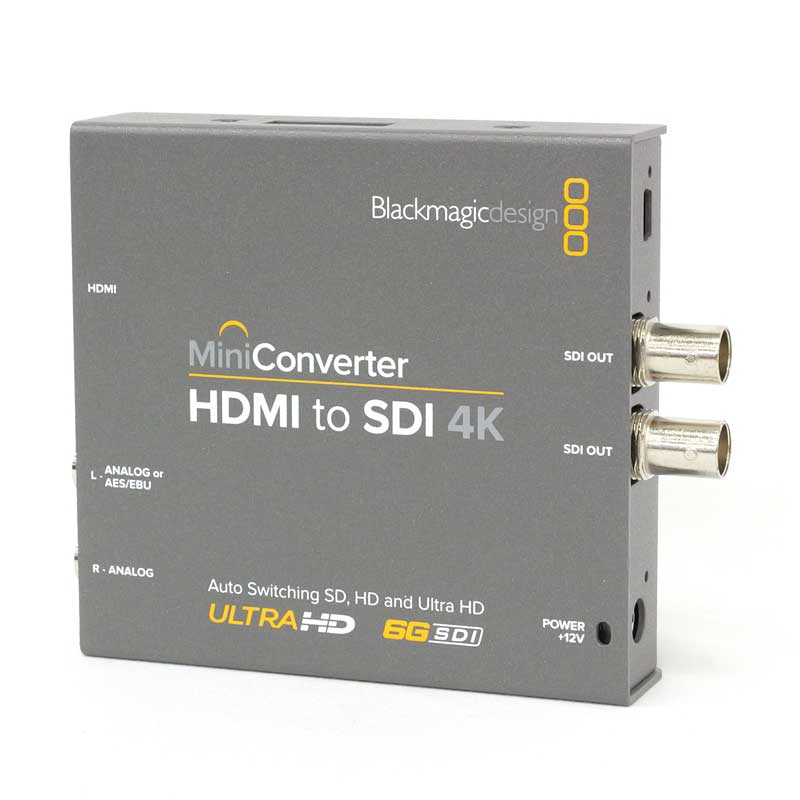 【Mini Converter HDMI to SDI 4K ジャンク品】 Blackmagic Design コンバーター