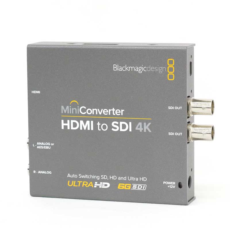 【Mini Converter HDMI to SDI 4K ジャンク品】 Blackmagic Design コンバーター