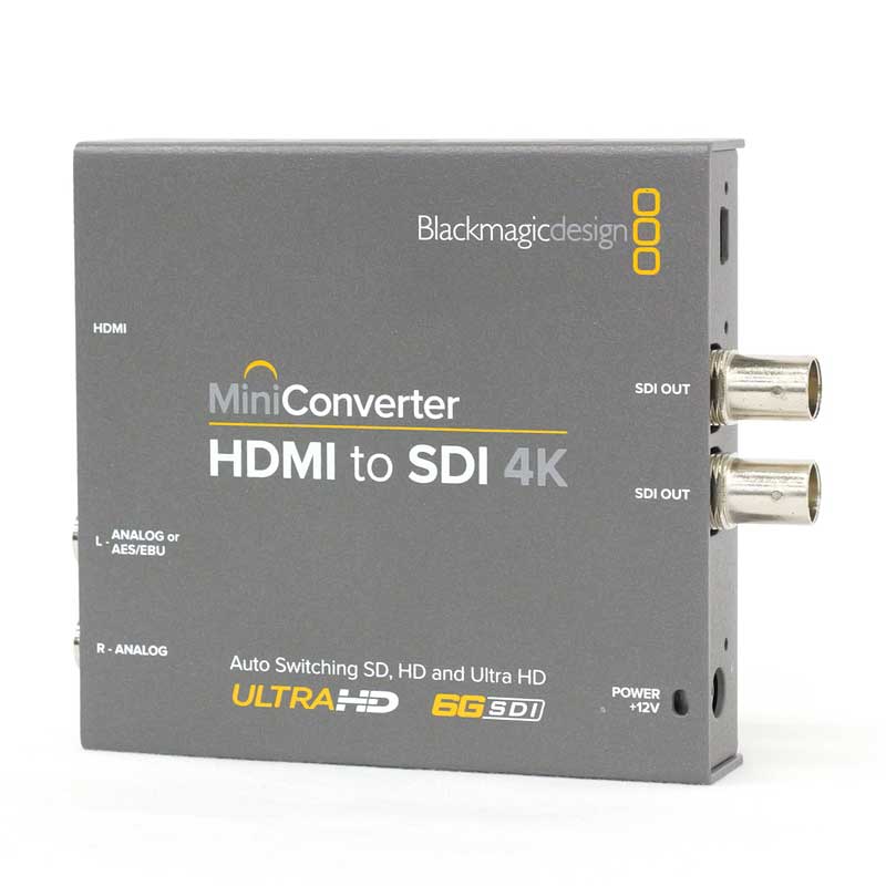 【Mini Converter HDMI to SDI 4K ジャンク品】 Blackmagic Design コンバーター