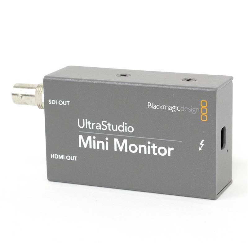 【UltraStudio Mini Monitor ジャンク品】 Blackmagic Design キャプチャーデバイス（出力専用）