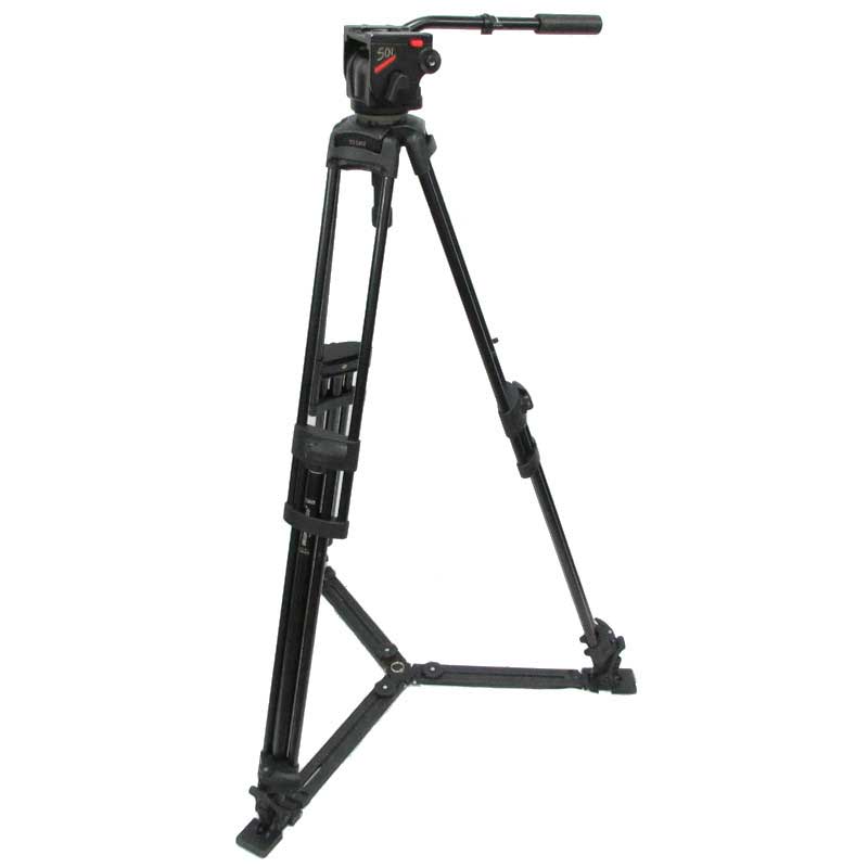 【501 ＋ 525MVB ジャンク品】 Manfrotto 雲台・三脚セット