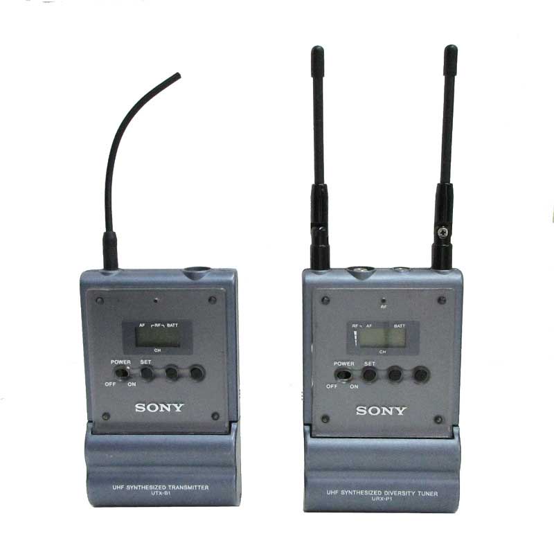 【UWP-C1 ジャンク品】 SONY UHFワイヤレスマイクロホンパッケージ