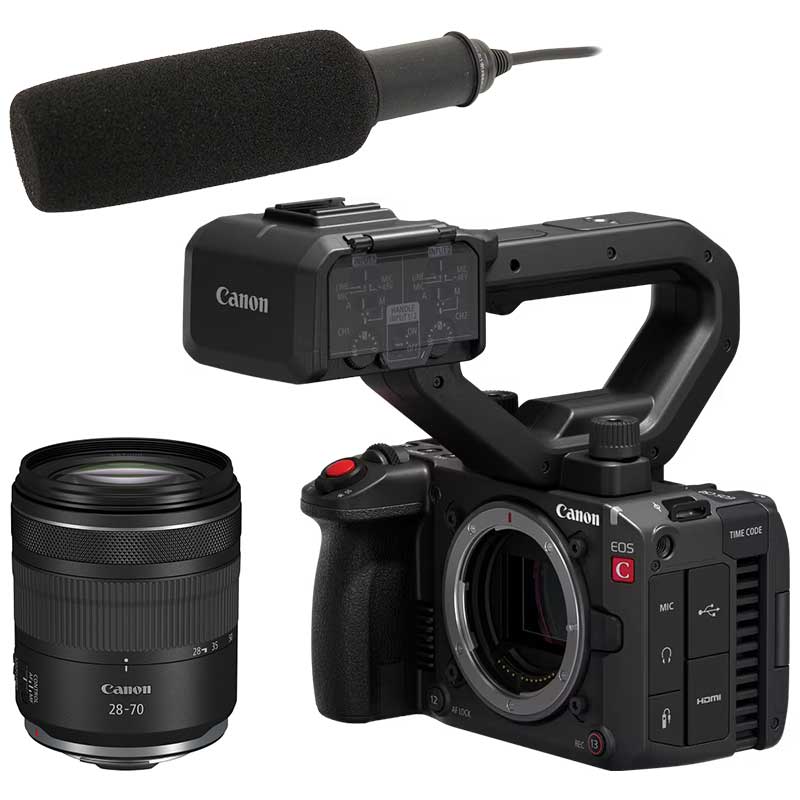 【EOS C50 + RF28-70mm F2.8 IS STM】 Canon デジタルシネマカメラ（RFマウント）