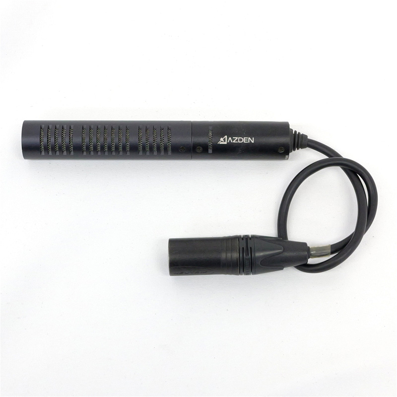 【SGM-PDII ジャンク品】 AZDEN 単一指向性マイクロフォン