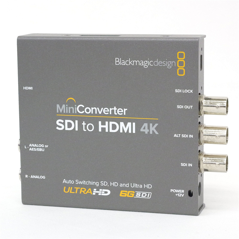 【Mini Converter SDI to HDMI 4K ジャンク品】 Blackmagic Design コンバータ