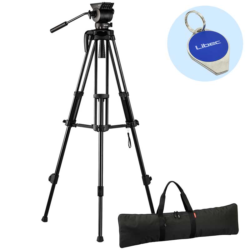 【TH-V2】 Libec アルミ3段三脚システム