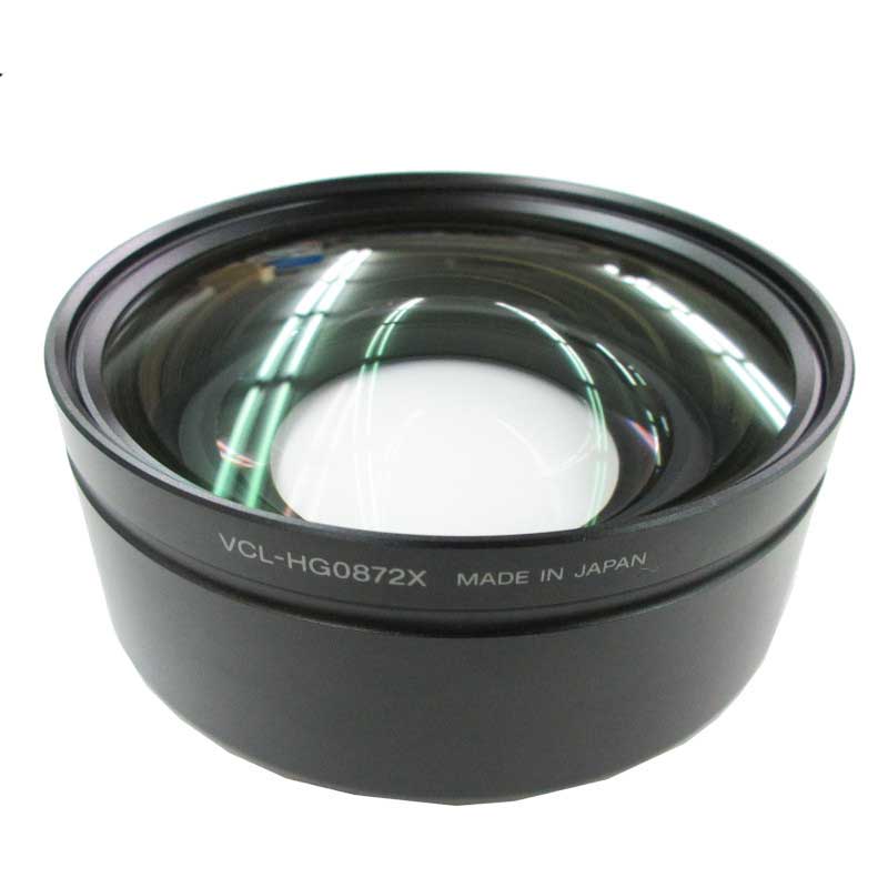 【VCL-HG0872X ジャンク品】 SONY Φ72mm 0.8倍ワイドコンバージョンレンズ（バヨネット）