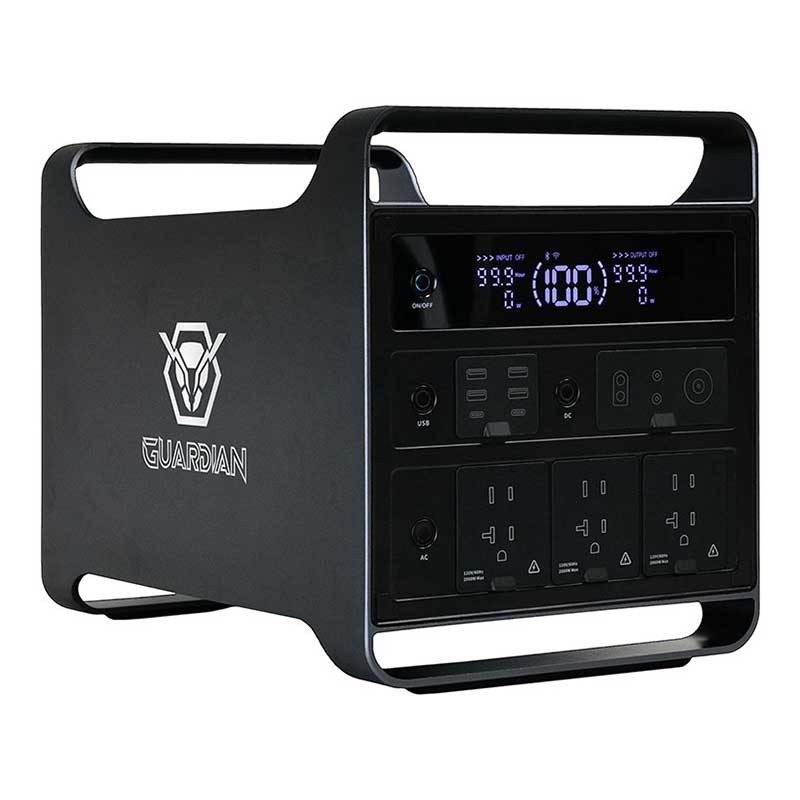 【SSP-2000（GUARDIAN）（2025年7月中旬発売予定）】 IDX 2008Wh半固体ポータブル電源