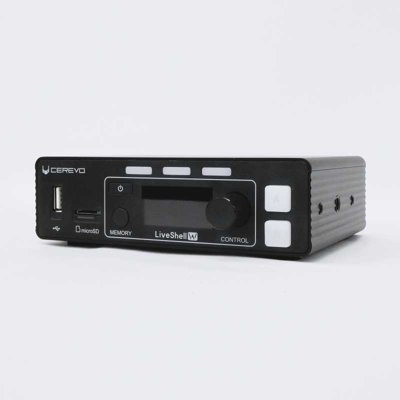 【LiveShell W 中古品】 Cerevo 小型ライブ配信機器