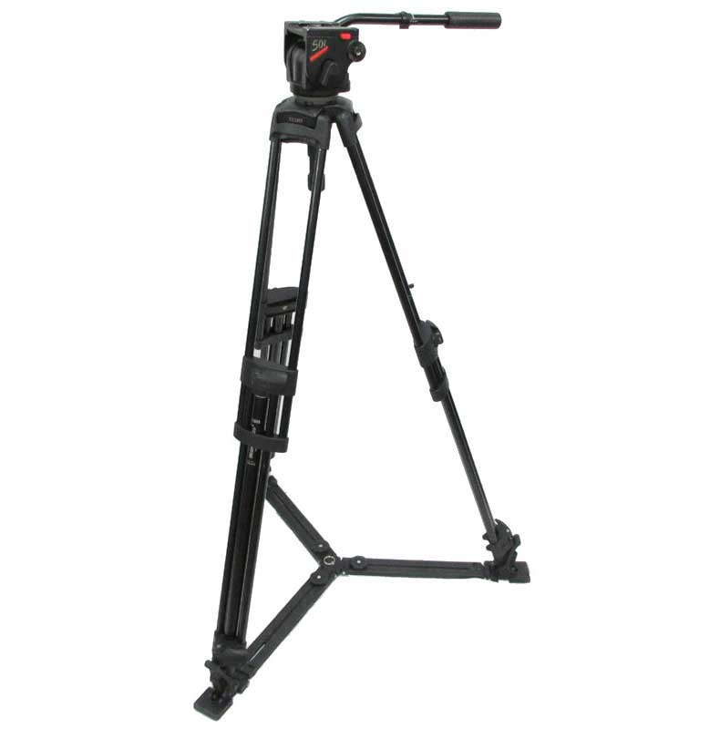 【501 ＋ 525MVB ジャンク品】 Manfrotto 雲台・三脚セット