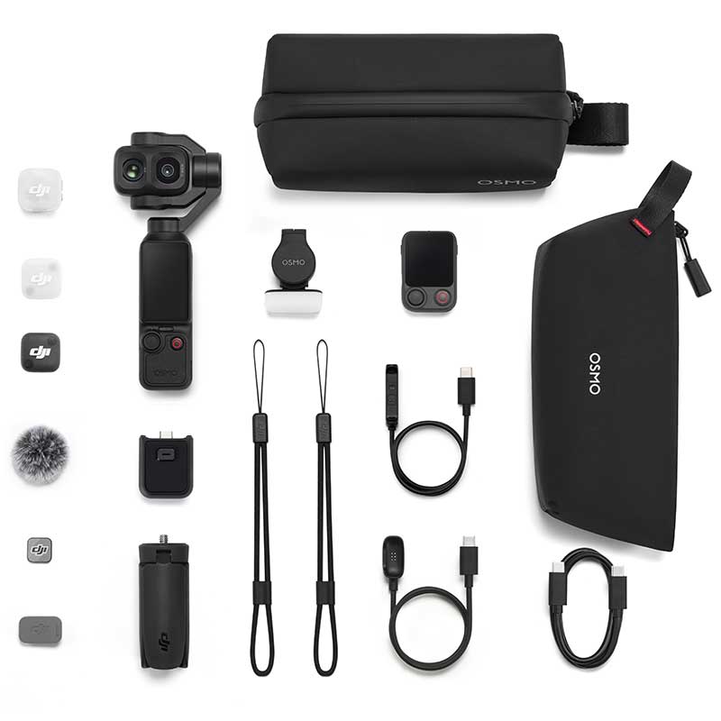 【Osmo Pocket 4P Vlogコンボ】 DJI デュアルレンズ シネマティック ポケットジンバルカメラ