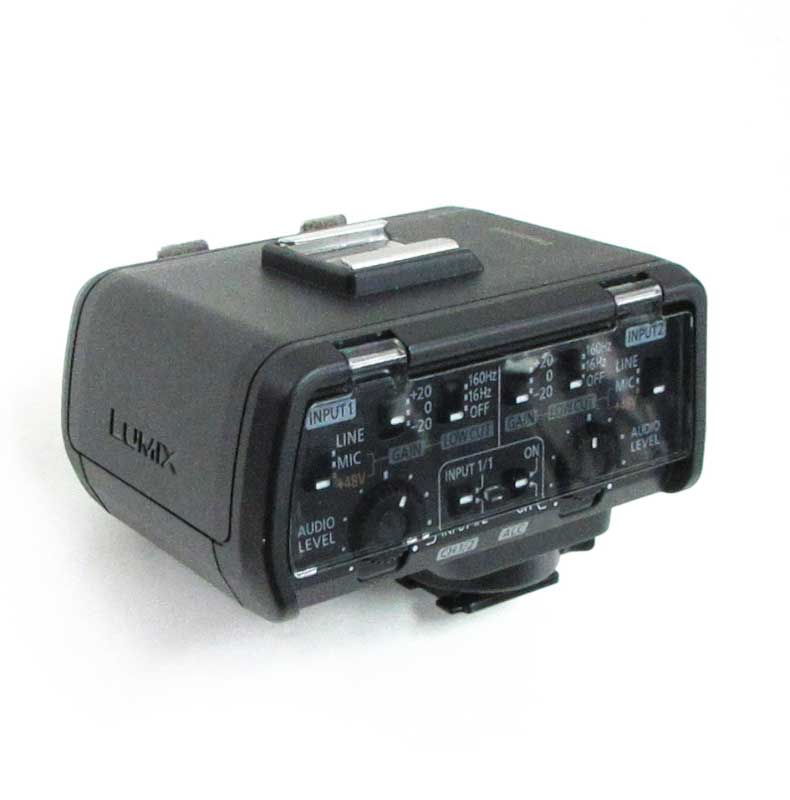 【DMW-XLR1 中古品】 Panasonic XLRマイクロホンアダプター