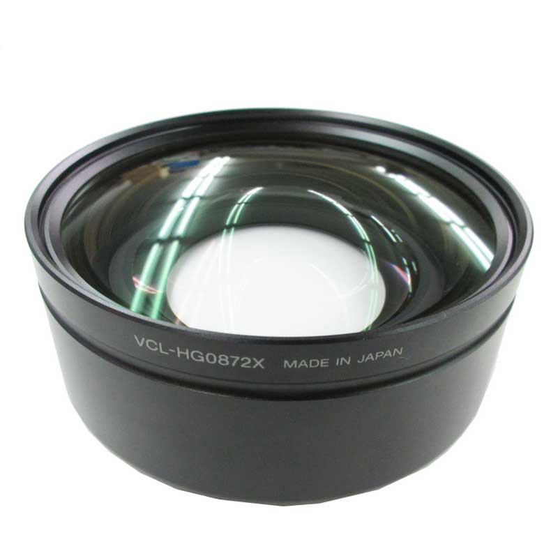 【VCL-HG0872X ジャンク品】 SONY Φ72mm 0.8倍ワイドコンバージョンレンズ（バヨネット）