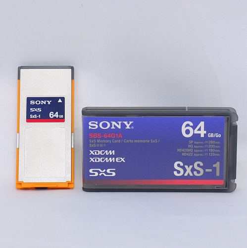 【SBS-64G1A 現状渡し 中古品】 SONY SxS-1カード 64GB