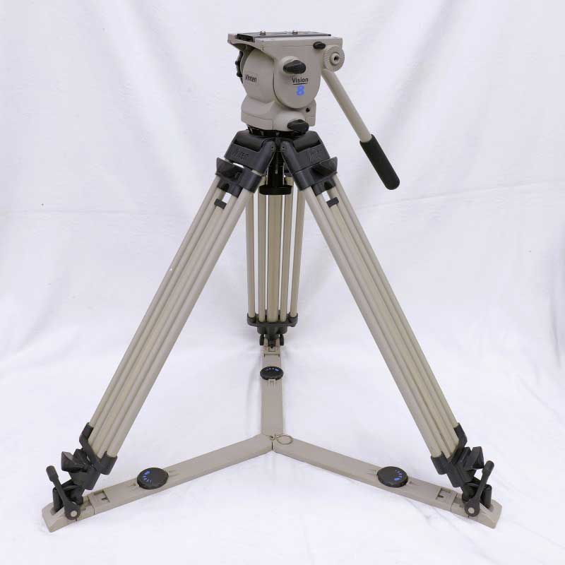 【Vision 8 ST 現状渡し 中古品】 Vinten アルミ3段三脚