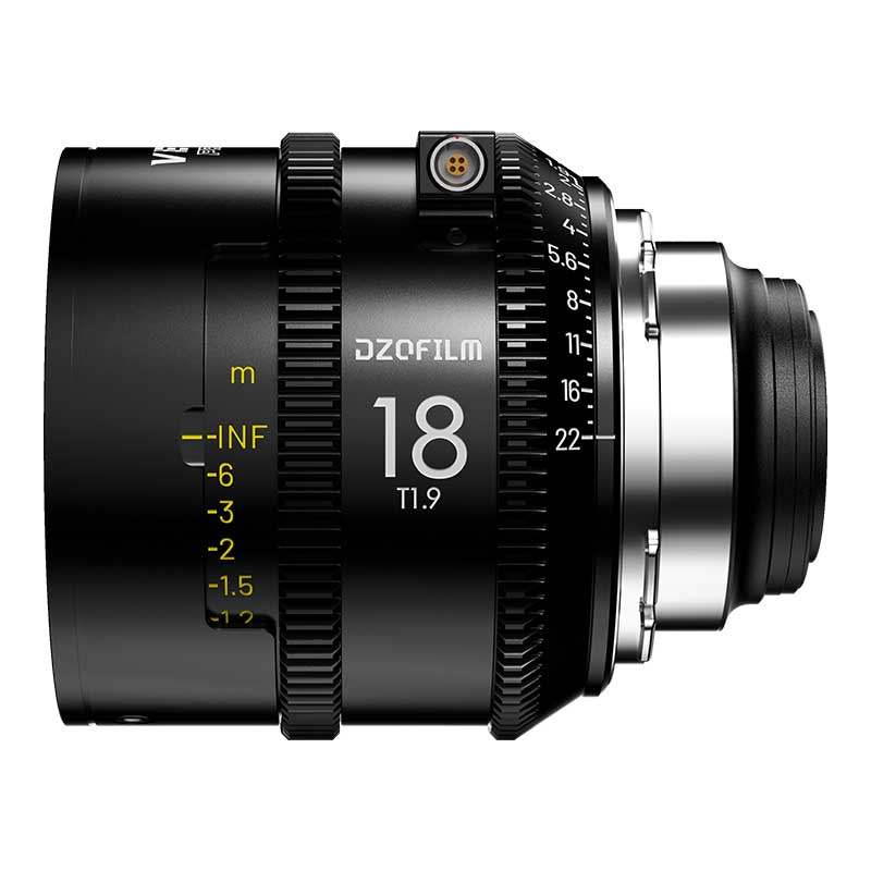 【Vespid Prime 2 18mm メートル表記（DZO-V218MH）】 DZOFILM PLマウント用 フルフレーム シネプライムレンズ