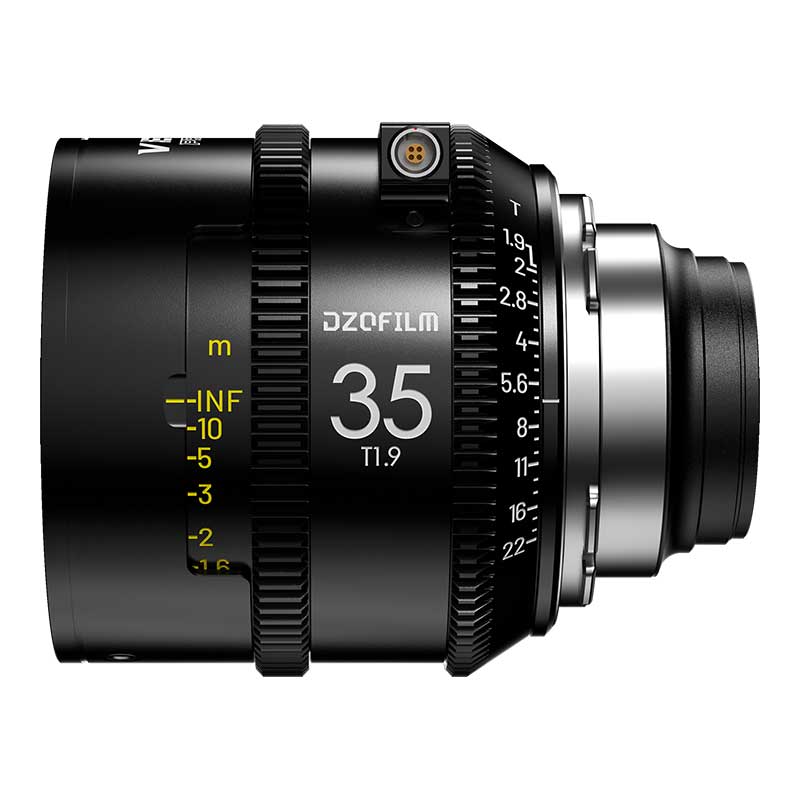 【Vespid Prime 2 35mm メートル表記（DZO-V235MH）】 DZOFILM PLマウント用 フルフレーム シネプライムレンズ