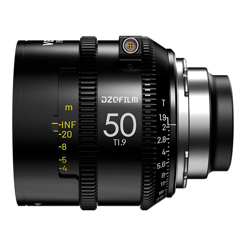 【Vespid Prime 2 50mm メートル表記（DZO-V250MH）】 DZOFILM PLマウント用 フルフレーム シネプライムレンズ