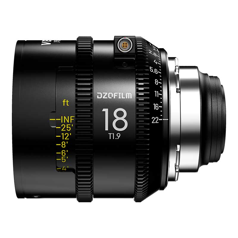 【Vespid Prime 2 18mm フィート表記（DZO-V218IH）】 DZOFILM PLマウント用 フルフレーム シネプライムレンズ