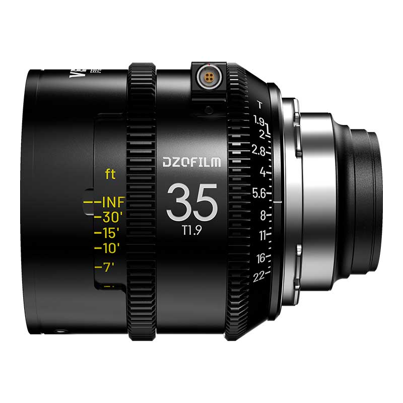 【Vespid Prime 2 35mm フィート表記（DZO-V235IH）】 DZOFILM PLマウント用 フルフレーム シネプライムレンズ
