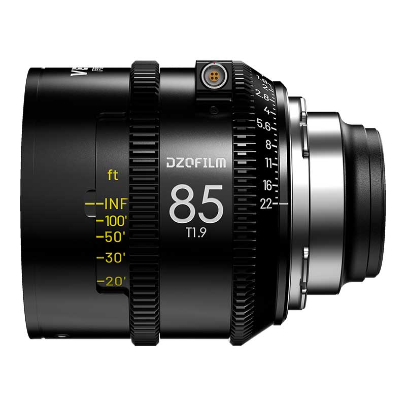 【Vespid Prime 2 85mm フィート表記（DZO-V285IH）】 DZOFILM PLマウント用 フルフレーム シネプライムレンズ