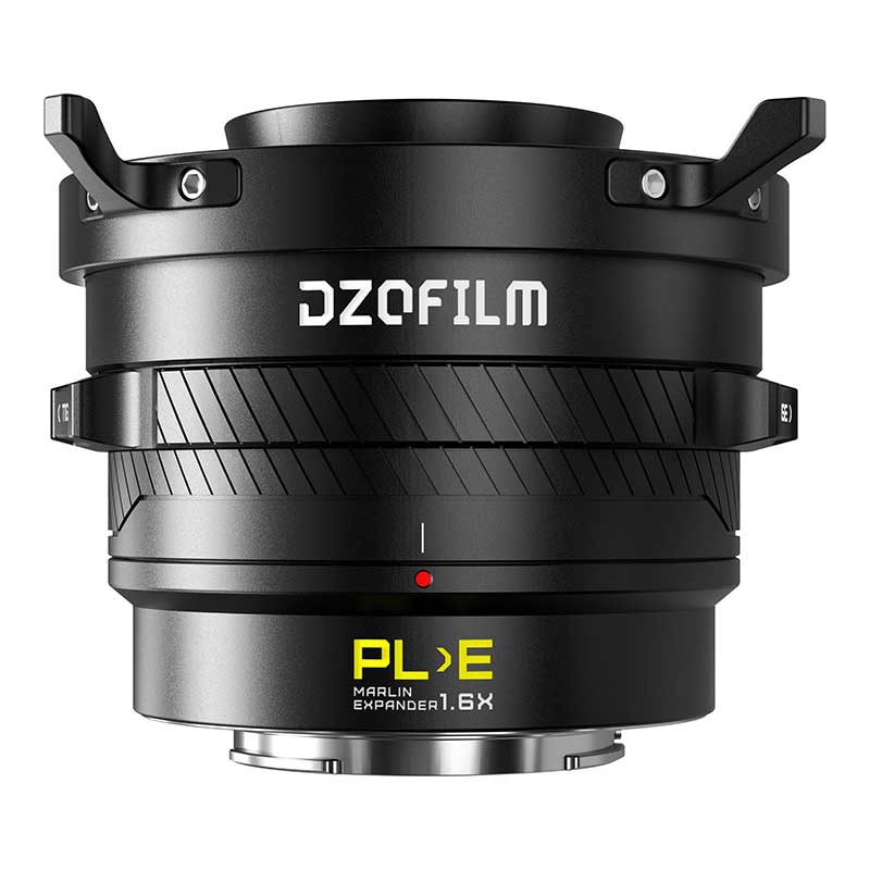 【Marlin 1.6x Expander PL-E（DZO-EXPLE-BLK）】 DZOFILM スーパー35 PLレンズアダプター to フルフレーム ソニーEカメラ