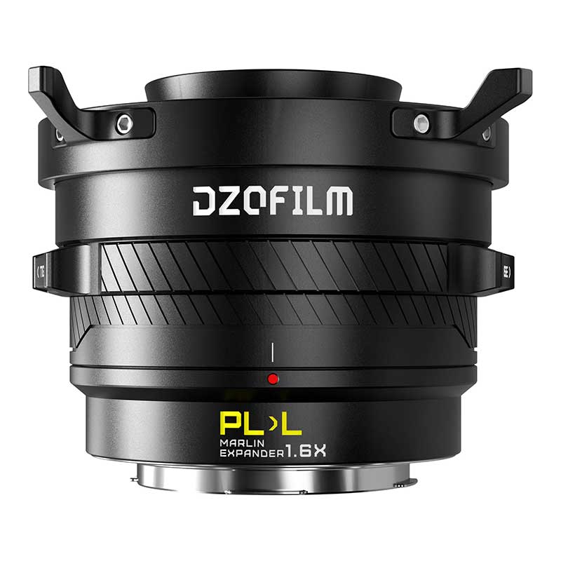 【Marlin 1.6x Expander PL-L（DZO-EXPLL-BLK）】 DZOFILM スーパー35 PLレンズアダプター to フルフレーム ライカLカメラ