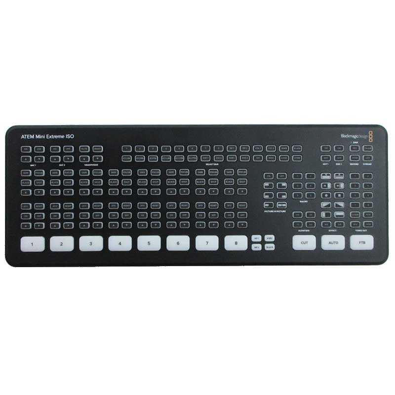 【ATEM Mini Extreme ISO 中古品】 Blackmagic Design ライブプロダクションスイッチャー