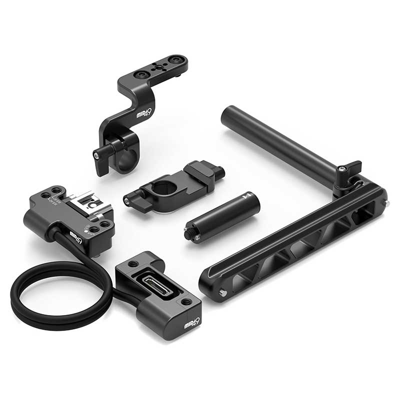 【Sony FX5 EVF Cable and Mounting Kit（2026年9月以降発売予定）】 MID49 ソニー FX5用 EVF・ハンドル同時使用 マウントシステム