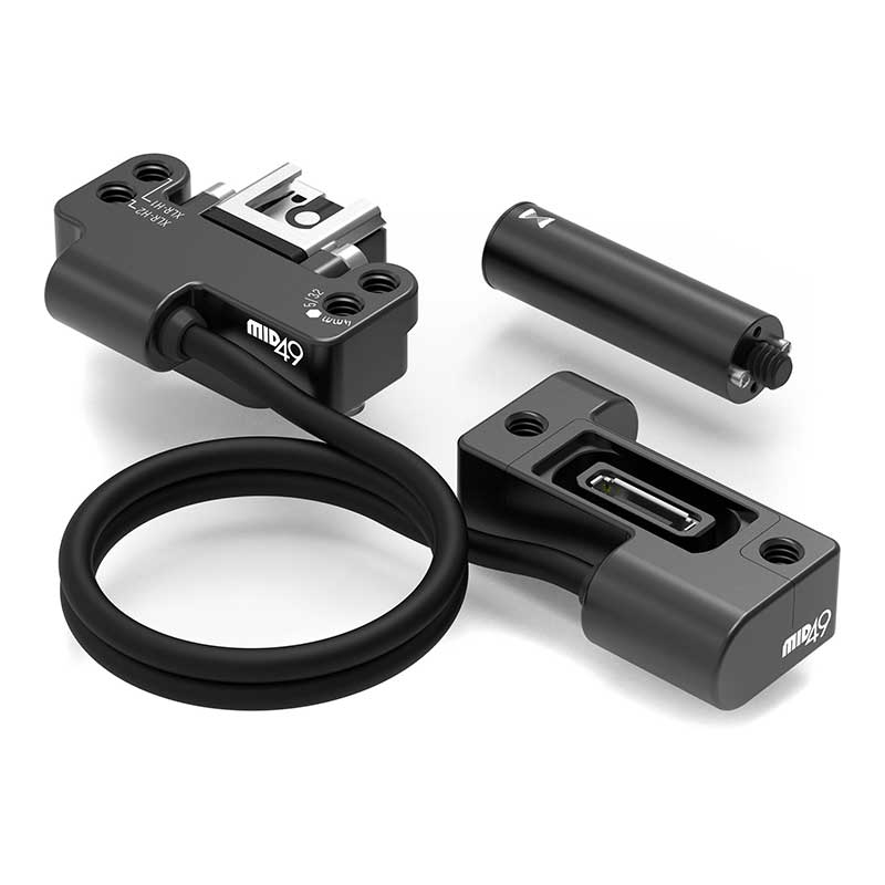 【Sony FX5 EVF Cable Handle Riser（2026年9月以降発売予定）】 MID49 ソニー FX5用 EVF・ハンドル同時使用 拡張アクセサリー
