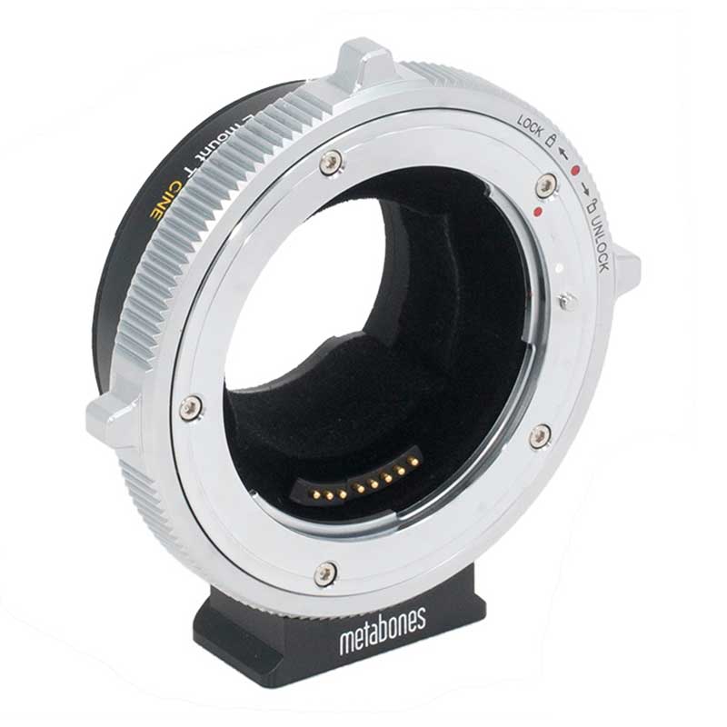 【MB_EF-E-BT6】 Metabones 電子接点付マウントアダプター T CINE Smart Adapter（レンズ側：キヤノンEF、ボディ側：ソニーE）