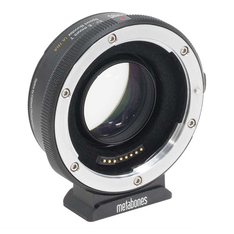 【MB_SPEF-E-BT4】 Metabones 電子接点付マウントアダプター T Speed Booster ULTRA 0.71x（レンズ側：キヤノンEF、ボディ側：ソニーE）