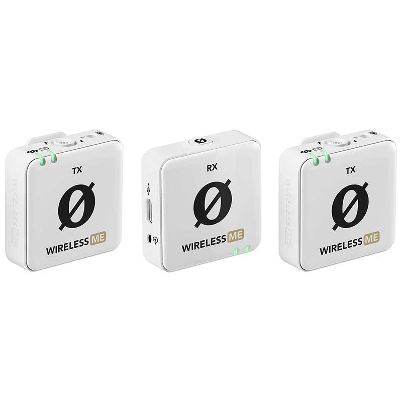【Wireless ME Dual ホワイト 未使用開封品】 RODE ワイヤレスマイクロホンシステム