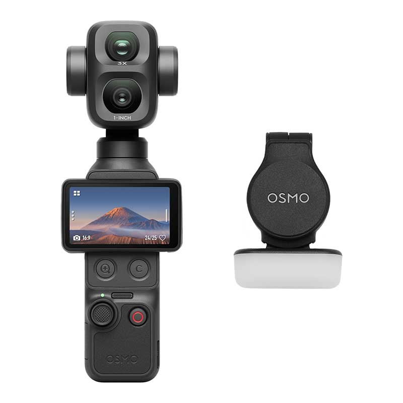 【Osmo Pocket 4P スタンダードコンボ クラシックブラック】 DJI デュアルレンズ シネマティック ポケットジンバルカメラ