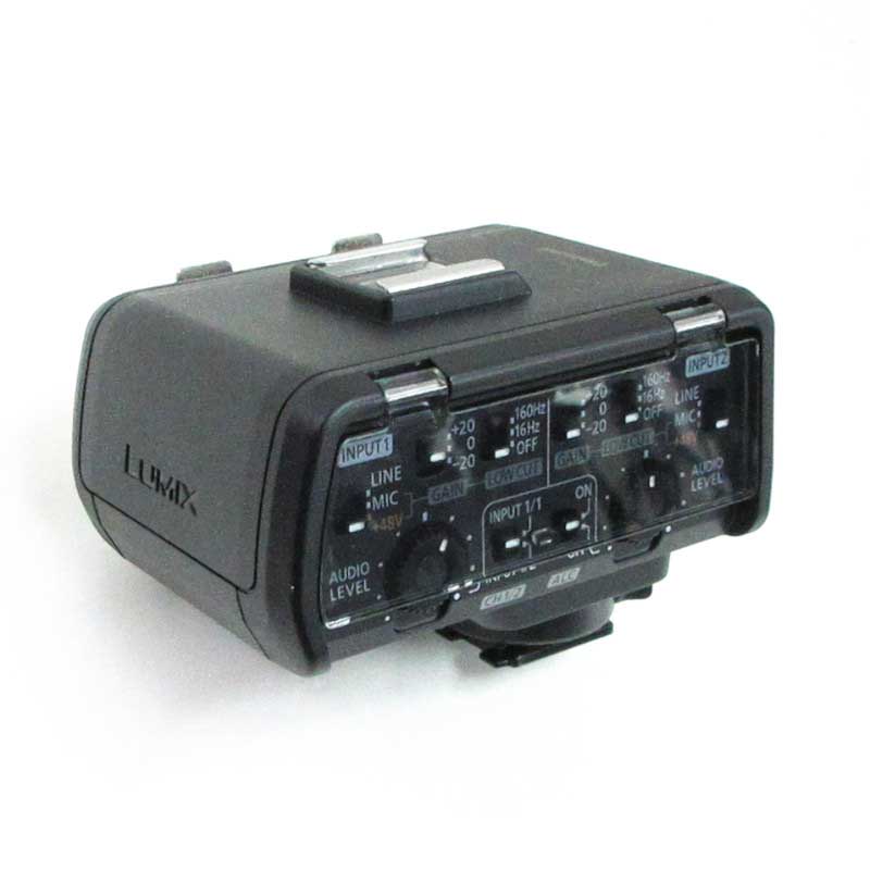 【DMW-XLR1 中古品】 Panasonic XLRマイクロホンアダプター