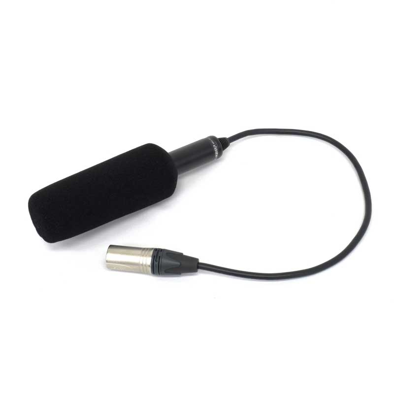 【MC-VK2021/1 上物 中古品】 PROTECH 48Vファントム電源専用 高性能モノラルガンマイク（標準XLR）